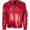 Army a lovecká bunda, kabát a blůza Bunda Alpha Industries Glossy Anorak speed red