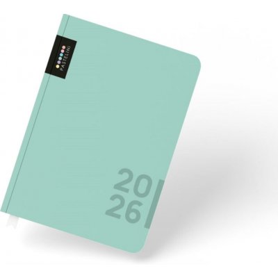 Pastelini A5 týdenní 2027 zelená – Zboží Dáma