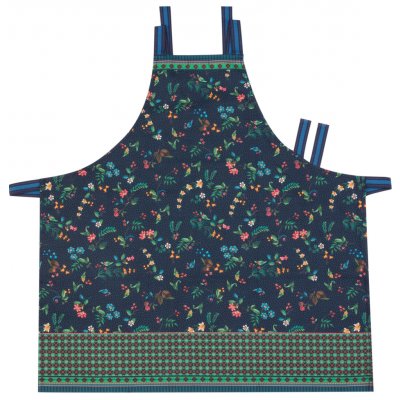 PIP Studio Zástěra Berry Blues modrá 85 x 88 cm 51.030.032 – Hledejceny.cz