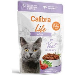 Calibra Life Adult Veal in gravy 85 g