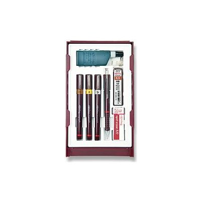 Rotring Isograph College Set Sada technických per 0,25 0,35 0,5 mm a mikrotužka Tikky 0128/1516240 – Hledejceny.cz