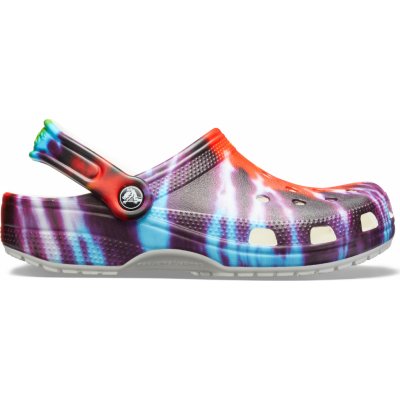 Crocs classic Tie Dye Graphic Clog Multi – Zboží Mobilmania