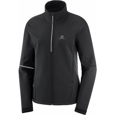 Salomon Agile Softshell Jacket Black – Zboží Mobilmania