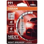 Osram Night Breaker Laser H1 P14,5s 12V 55W 64150NL-01B – Zboží Mobilmania