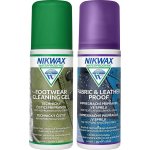 NIKWAX Footwear Cleaning Gel a Fabric & Leather Spray 125 + 125 ml – Zboží Dáma