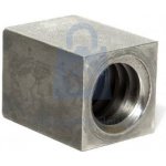 Matice trapézová čtyřhranná, ocelová, pravý závit 20x4 4hr. 40x40,L=50, balení 1 ks – Zboží Mobilmania