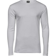 Teplé pánské organické triko Tee Jays interlock s dlouhým 220 g/m Bílá