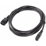 Lanberg IEC 320 C13 - C14, 5m černý kabel – Zboží Živě