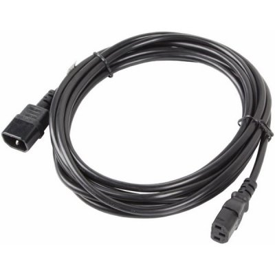 Lanberg IEC 320 C13 - C14, 5m černý kabel – Zboží Živě