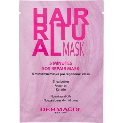Dermacol Hair Ritual 5 Minutes SOS Repair Mask 15 ml