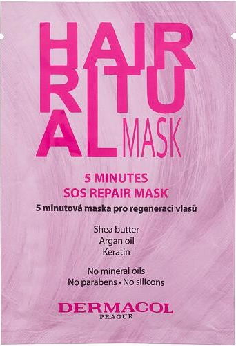 Dermacol Hair Ritual 5 Minutes SOS Repair Mask 15 ml