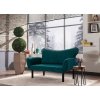 Pohovka Atelier del Sofa 2-Seat Sofa-Bed ChattoPetrol Blue