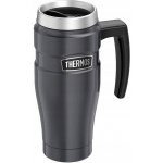 Thermos Vodotěsný termohrnek s madlem Style Metallic Gray 2021 0,47 l – Sleviste.cz