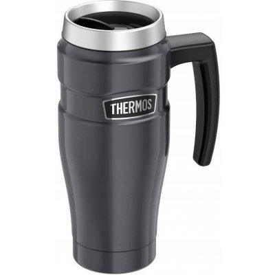 Thermos Vodotěsný termohrnek s madlem Style Metallic Gray 2021 0,47 l