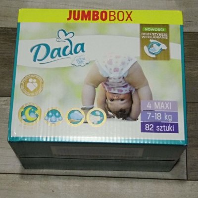 Dada Extra Soft Jumbobox 4 7-18 kg 82 ks – Zboží Dáma