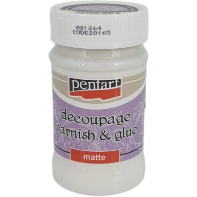 Pentart Lepidlo a lak na decoupage matný 100ml