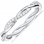 Mabell Dámský stříbrný prsten ALMA CZ221GR35 5C45 – Zboží Mobilmania