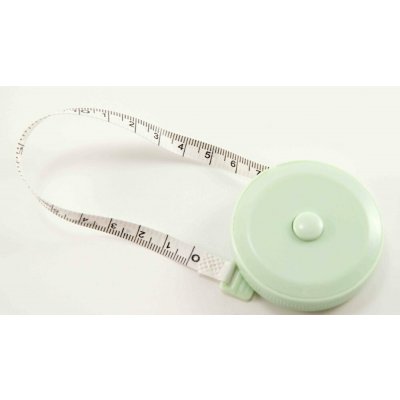 Krejčovský metr - svinovací - zelený - délka 150 cm – Zboží Dáma