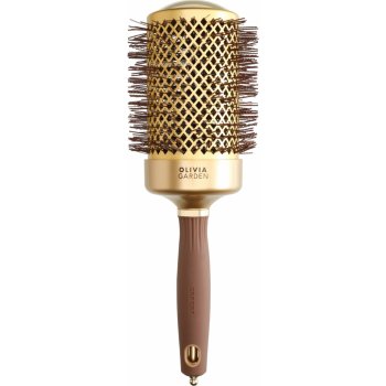 Olivia Garden kartáč Expert Blowout Shine Gold & Brown 65mm