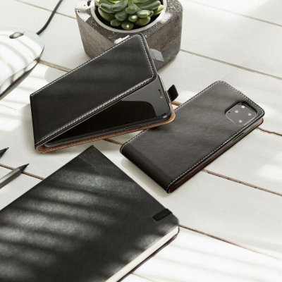 Pouzdro Forcell Slim Flip Flexi Nokia 225 Černé – Sleviste.cz