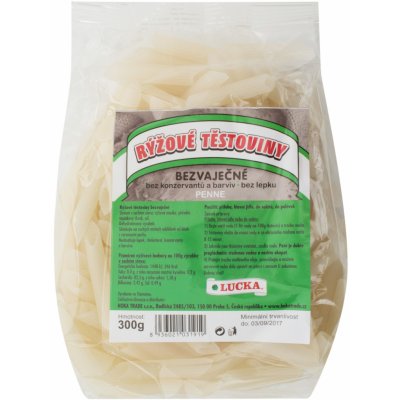 Lucka Rýžové těstoviny bezlepkové penne 300 g – Zboží Mobilmania