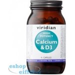 Viridian High Potency Calcium & D3 90 kapslí – Hledejceny.cz