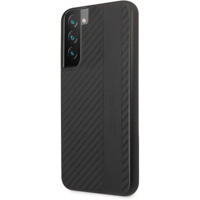 AMG PU Carbon Effect Samsung Galaxy S22+ černé – Zboží Mobilmania