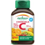 Jamieson Vitamin C 500 mg tropické ovoce cucací 120 tablet – Hledejceny.cz