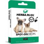 Herba Max Spot-on pro psy kočky do 15 kg 5 x 1 ml – Zboží Dáma Herba Max Spot-on pro psy kočky do 15 kg 5 x 1 ml – Zboží Dáma