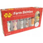 Bigjigs Toys Kuželky: farma – Zboží Živě