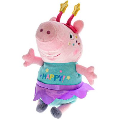Peppa Pig Happy Party s čelenkou 31 cm