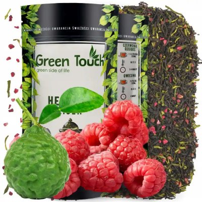 Green Touch Cejlonská malina Earl Grey Černý čaj 500 g – Zboží Mobilmania