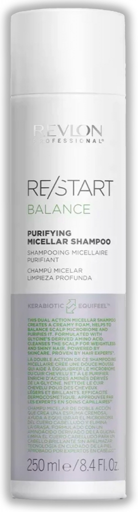 Revlon Professional Čisticí šampon Restart Balance Purifying Micellar Shampoo 250 ml