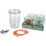 Weck zavařovací sklenice 4ks x 750ml – Sleviste.cz