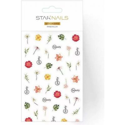 Starnails Nálepky na nehty 2D Premium samolepky SN03 – Zboží Dáma