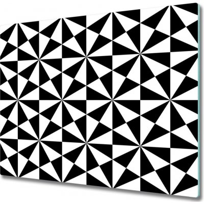 Sklenene deska do kuchyne Geometrické pozadí 60x52 cm – Zboží Mobilmania