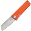 Nůž KUBEY Sailor Liner Lock EDC Flipper Knife Orange G10 Handle KU317G