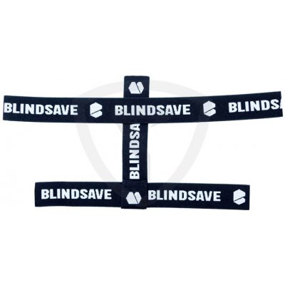 Blindsave Sharky popruhy pro brankářskou masku černá-bílá – Zboží Mobilmania