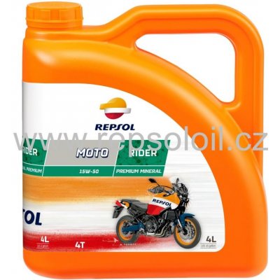 Repsol Moto Rider 4T 15W-50 4 l – Hledejceny.cz