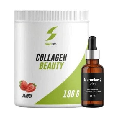 SmartFuel Collagen Beauty vlasy, nehty, pleť 186 g jahoda – Hledejceny.cz