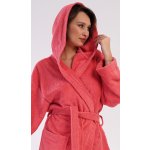 Dámský župan dlouhý s kapucí Jahoda – Zboží Dáma