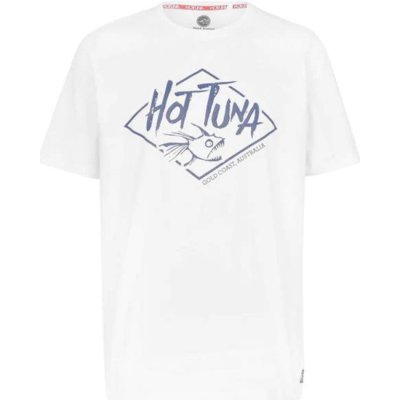 Hot Tuna Crew tričko pánské bílé