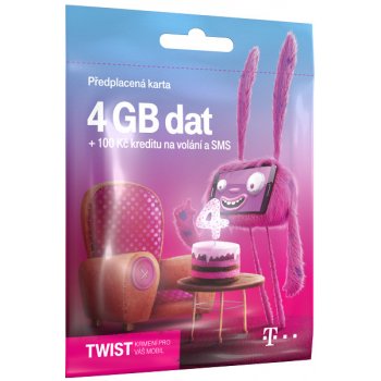 T-MOBILE Twist s Námi 4GB, SIM karta