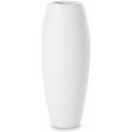 EUROFIRANY KERAMICKÁ VÁZA RISO (FI)12X30 CM BÍLÁ – Zbozi.Blesk.cz