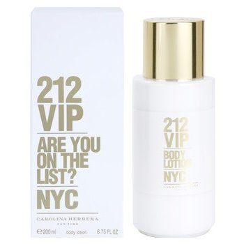 Carolina Herrera 212 VIP Woman tělové mléko 200 ml