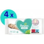 Pampers ubrousky Sensitive 4 x 52 ks – Zboží Mobilmania