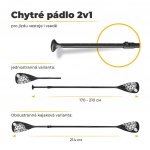 Paddleboard SET Procraft Travel SUP350 – Sleviste.cz