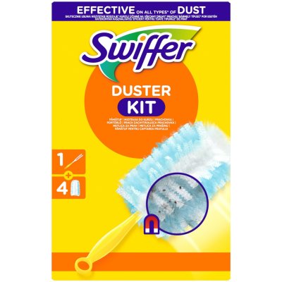 Swiffer Duster Kit Sada na odstraňování prachu 1 rukojeť + 4 prachovky – Sleviste.cz