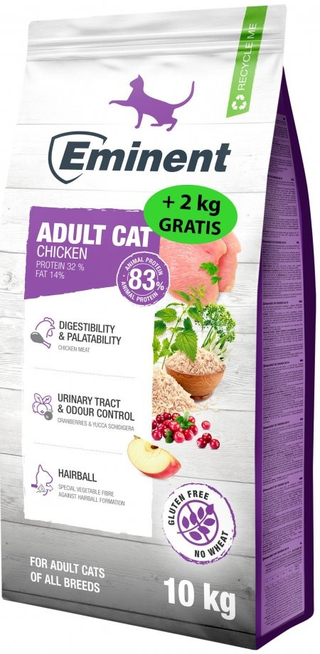 Eminent Adult Cat Chicken 12 kg