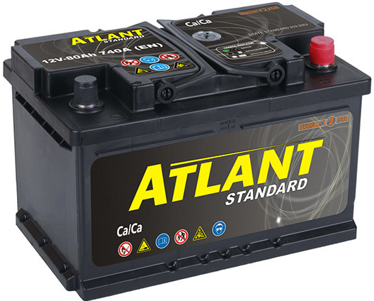 Atlant 12V 80Ah 740A ATL80-S